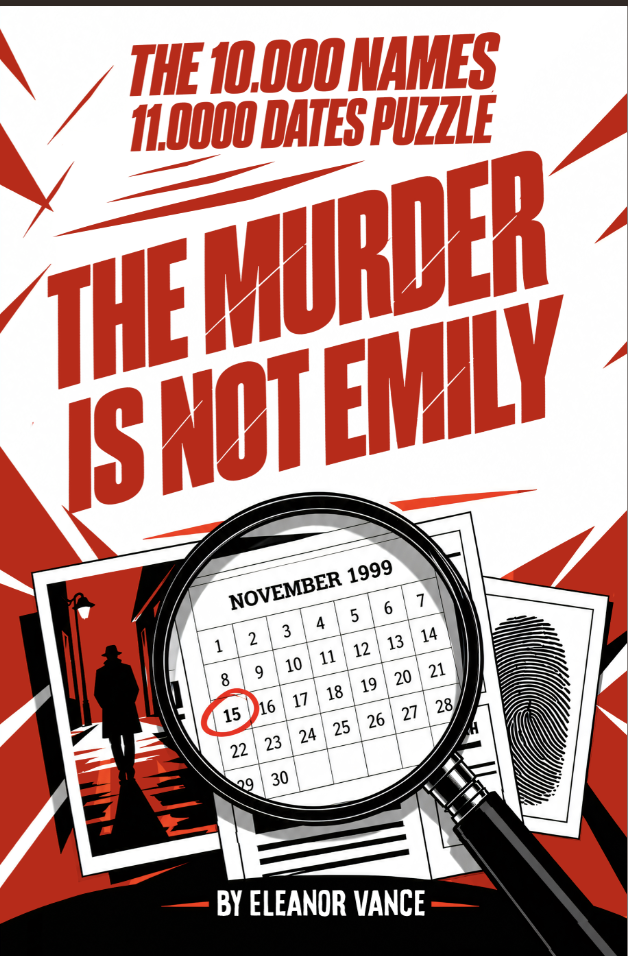 The Murder Is Not Emily book cover